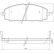 Brake Pad Set, disc brake 37084 ABS, Thumbnail 2