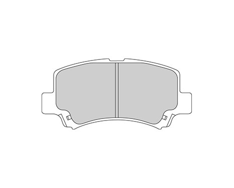 Brake Pad Set, disc brake 37086 ABS, Image 3