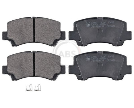Brake Pad Set, disc brake 37086 ABS, Image 4