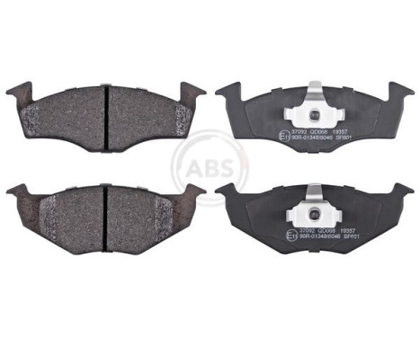 Brake Pad Set, disc brake 37092 ABS, Image 4