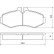 Brake Pad Set, disc brake 37095 ABS, Thumbnail 2