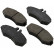 Brake Pad Set, disc brake 37095 ABS