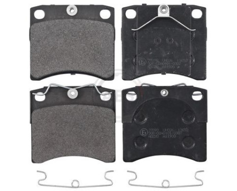 Brake Pad Set, disc brake 37099 ABS, Image 3