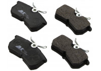 Brake Pad Set, disc brake 37101 ABS