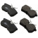 Brake Pad Set, disc brake 37101 ABS