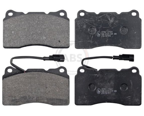 Brake Pad Set, disc brake 37106 ABS, Image 4