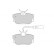 Brake Pad Set, disc brake 37110 ABS, Thumbnail 3