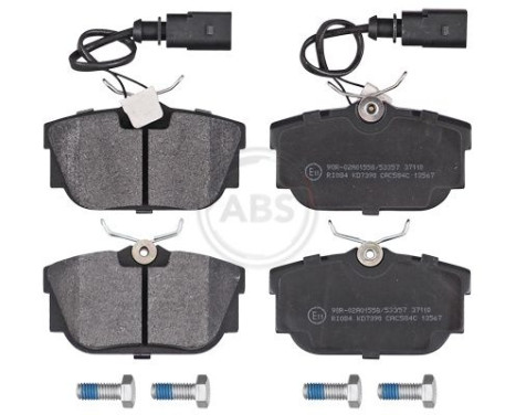 Brake Pad Set, disc brake 37110 ABS, Image 4