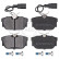 Brake Pad Set, disc brake 37110 ABS, Thumbnail 4