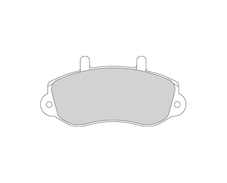 Brake Pad Set, disc brake 37111 ABS, Image 3