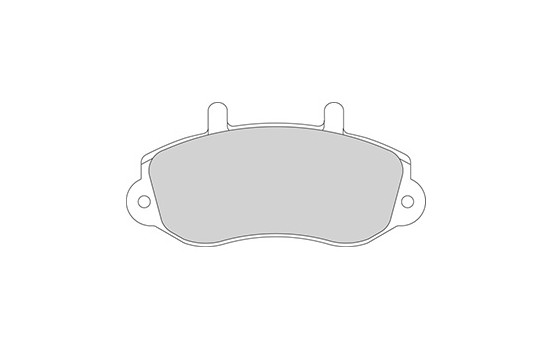 Brake Pad Set, disc brake 37111 ABS, Image 3
