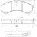 Brake Pad Set, disc brake 37113 ABS, Thumbnail 2