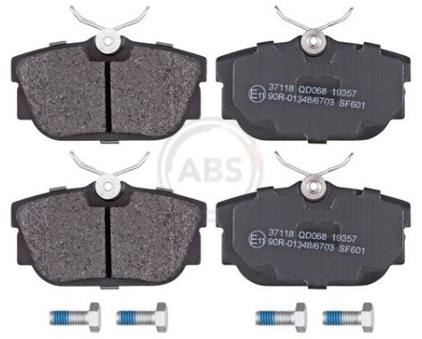 Brake Pad Set, disc brake 37118 ABS, Image 4