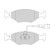 Brake Pad Set, disc brake 37121 ABS, Thumbnail 2