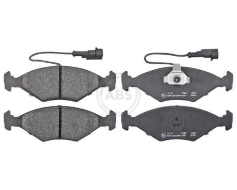 Brake Pad Set, disc brake 37121 ABS, Image 4