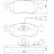 Brake Pad Set, disc brake 37122 ABS, Thumbnail 3