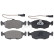 Brake Pad Set, disc brake 37122 ABS, Thumbnail 4