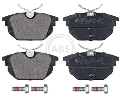 Brake Pad Set, disc brake 37123 ABS, Image 4