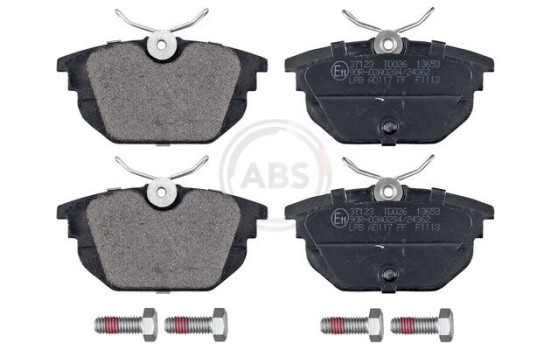 Brake Pad Set, disc brake 37123 ABS, Image 4