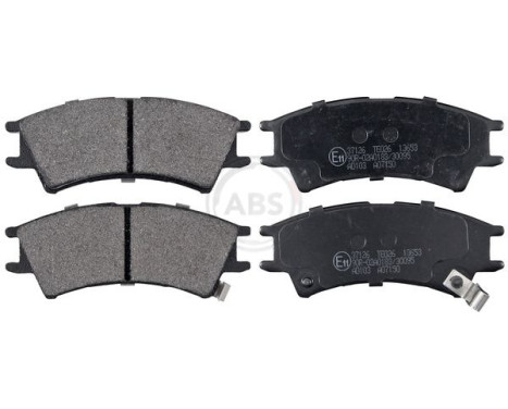 Brake Pad Set, disc brake 37126 ABS, Image 4