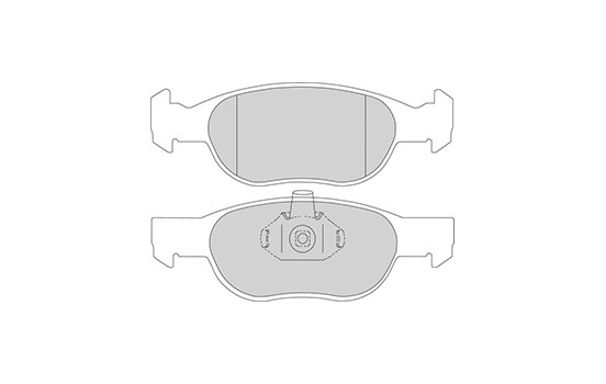 Brake Pad Set, disc brake 37132 ABS, Image 3