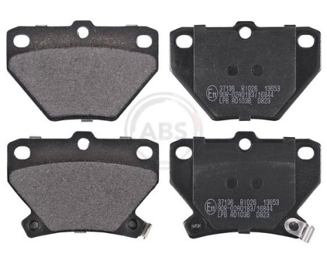 Brake Pad Set, disc brake 37136 ABS, Image 4