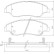 Brake Pad Set, disc brake 37137 ABS, Thumbnail 3