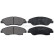 Brake Pad Set, disc brake 37137 ABS, Thumbnail 4