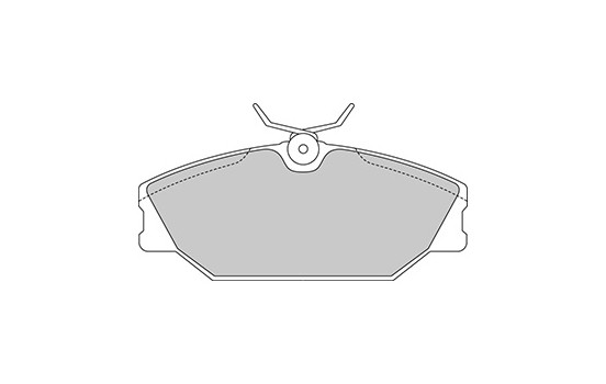Brake Pad Set, disc brake 37138 ABS, Image 3