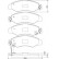 Brake Pad Set, disc brake 37140 ABS, Thumbnail 2