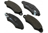 Brake Pad Set, disc brake 37140 ABS