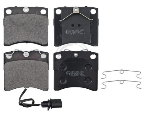 Brake Pad Set, disc brake 37144 ABS, Image 4