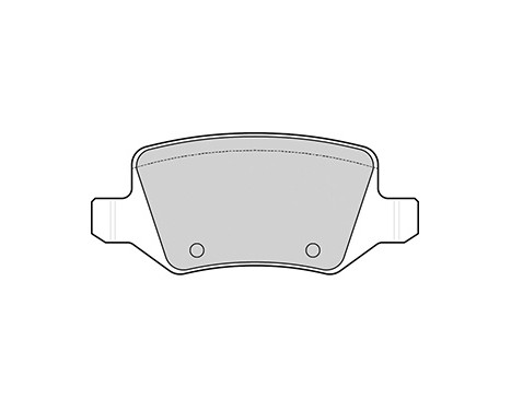 Brake Pad Set, disc brake 37146 ABS, Image 3