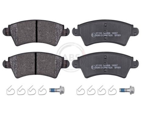 Brake Pad Set, disc brake 37153 ABS, Image 3