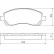 Brake Pad Set, disc brake 37163 ABS, Thumbnail 2