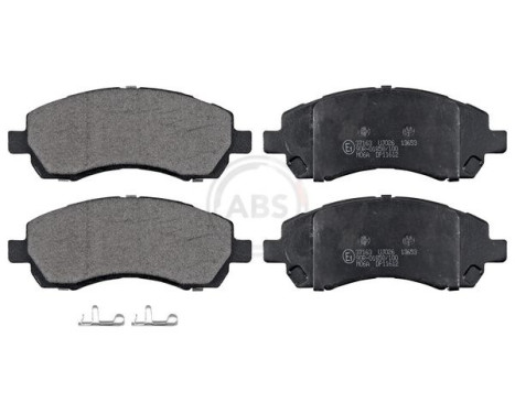 Brake Pad Set, disc brake 37163 ABS, Image 4