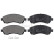 Brake Pad Set, disc brake 37163 ABS, Thumbnail 4