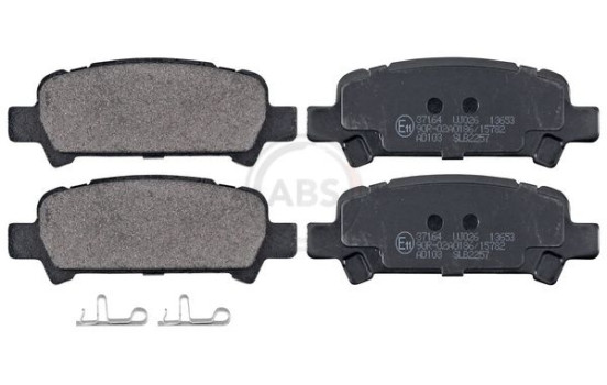 Brake Pad Set, disc brake 37164 ABS, Image 4