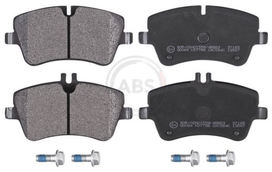 Brake Pad Set, disc brake 37165 ABS, Image 4