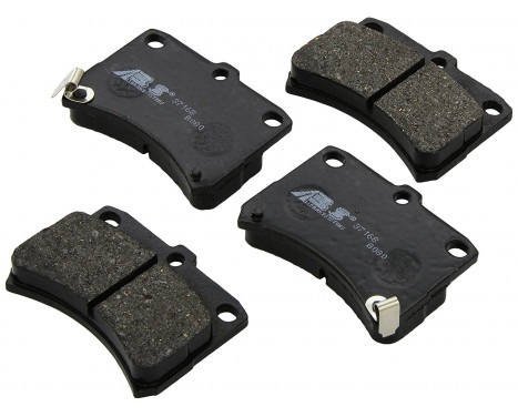 Brake Pad Set, disc brake 37168 ABS