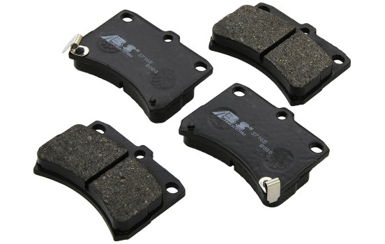 Brake Pad Set, disc brake 37168 ABS