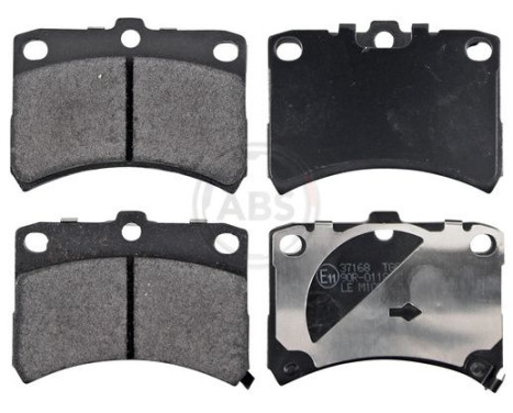Brake Pad Set, disc brake 37168 ABS, Image 4