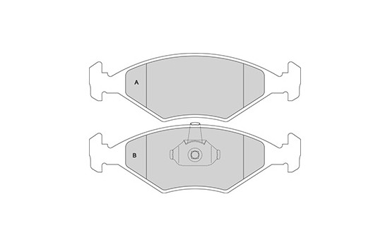 Brake Pad Set, disc brake 37170 ABS, Image 2