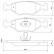 Brake Pad Set, disc brake 37170 ABS, Thumbnail 3