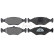 Brake Pad Set, disc brake 37170 ABS, Thumbnail 4