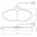 Brake Pad Set, disc brake 37172 ABS, Thumbnail 2