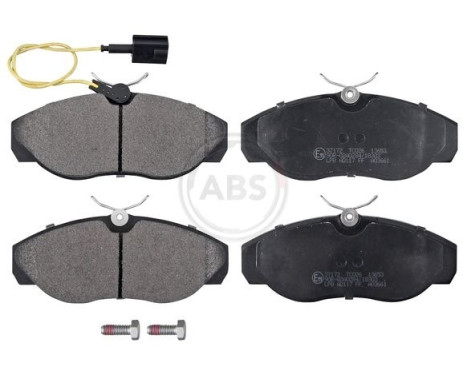 Brake Pad Set, disc brake 37172 ABS, Image 4