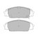 Brake Pad Set, disc brake 37174 ABS, Thumbnail 3