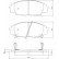 Brake Pad Set, disc brake 37174 ABS, Thumbnail 2