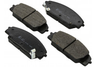 Brake Pad Set, disc brake 37174 ABS